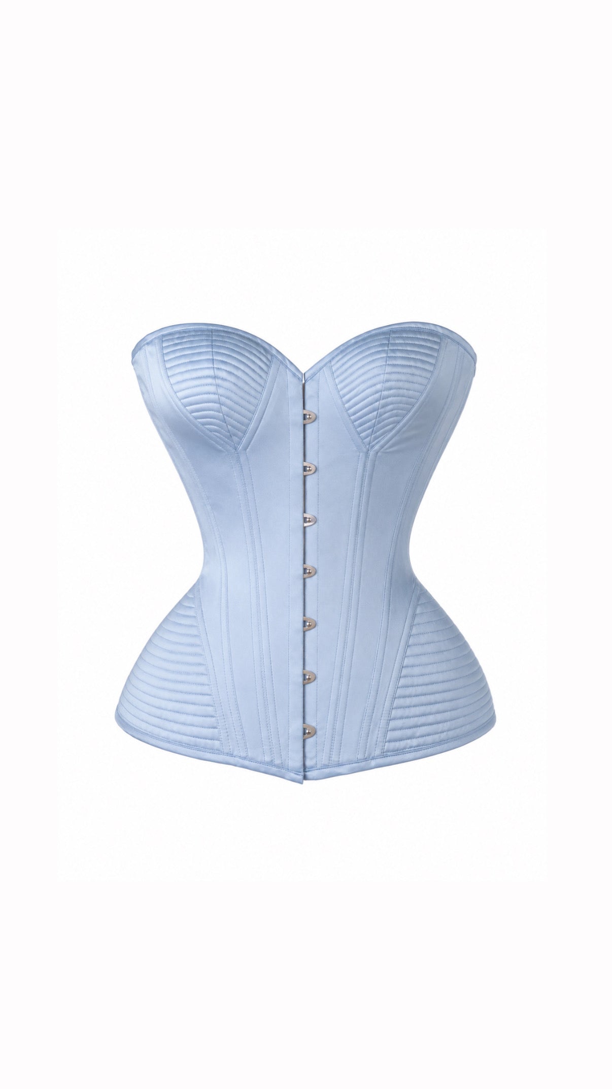 ROYAL SATIN KORSETT - BLAUE EDITION