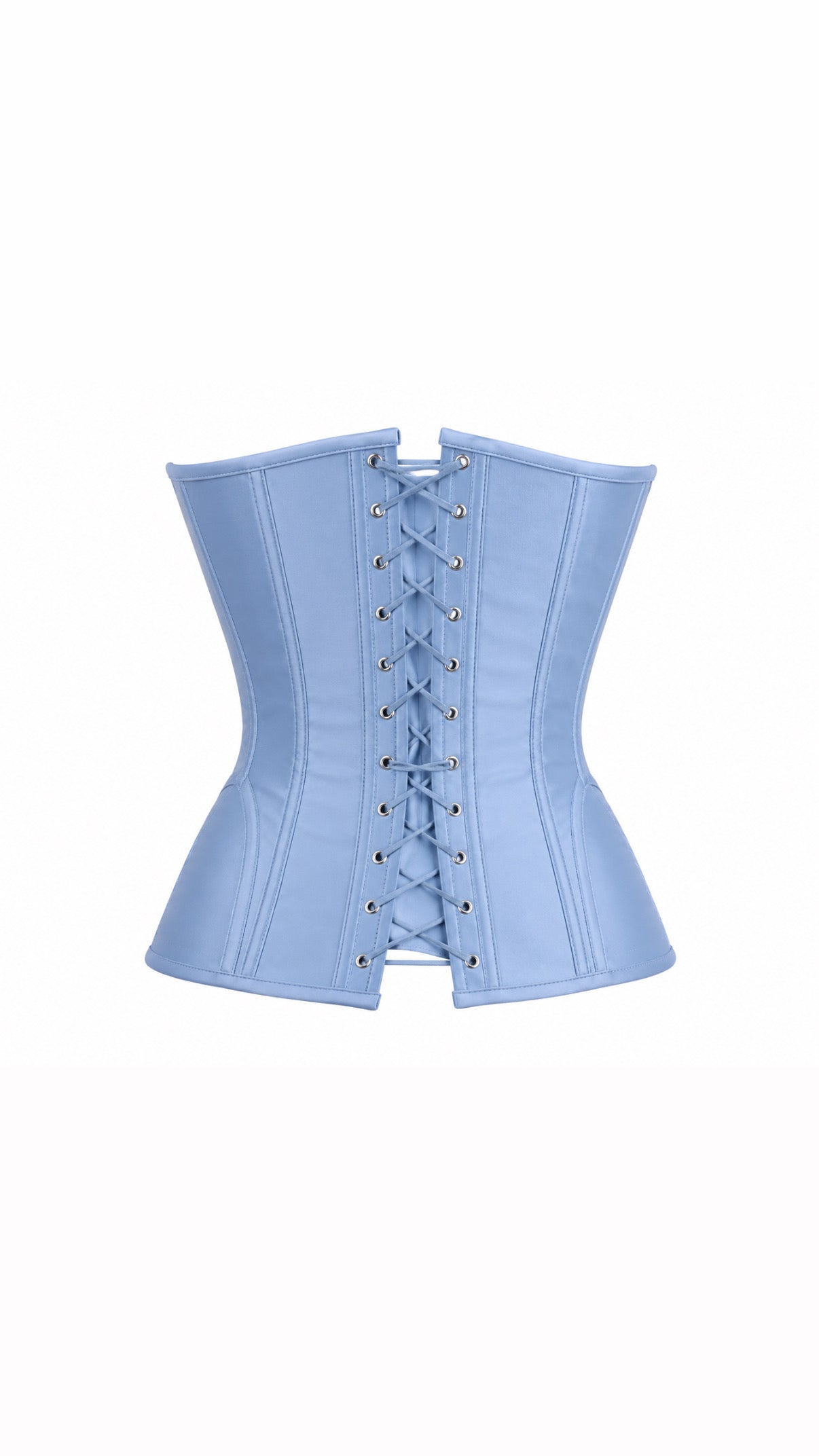 ROYAL SATIN KORSETT - BLAUE EDITION