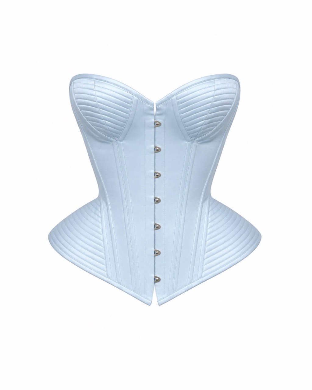 ROYAL SATIN KORSETT - BLAUE EDITION