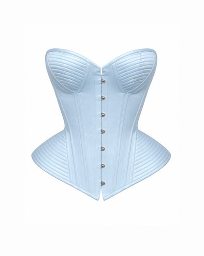 ROYAL SATIN KORSETT - BLAUE EDITION